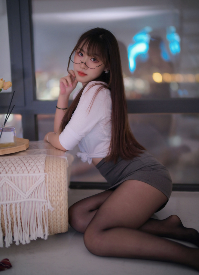 丝袜美腿福利 陶可爱JK制服写真资源合集下载