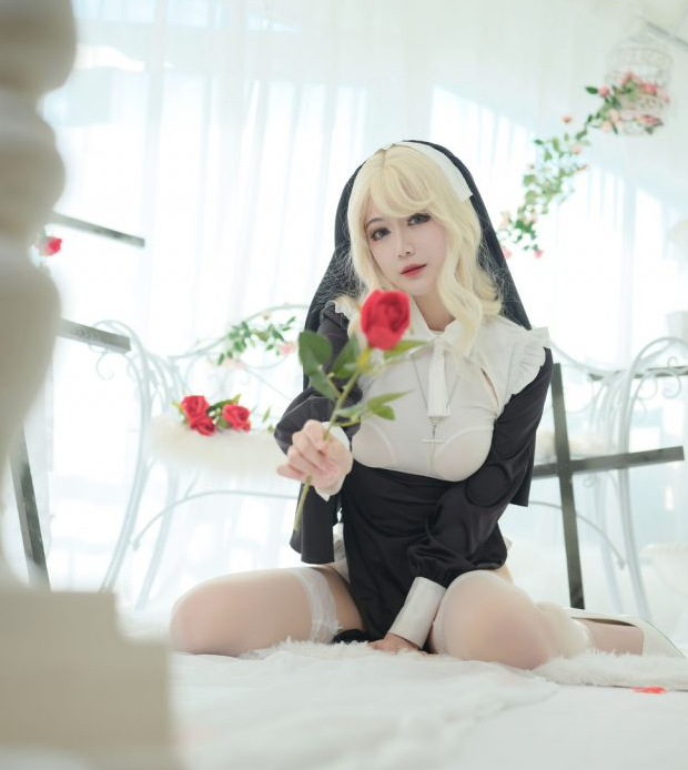 制服诱惑性感一米八的大梨子修女写真写真资源合集下载