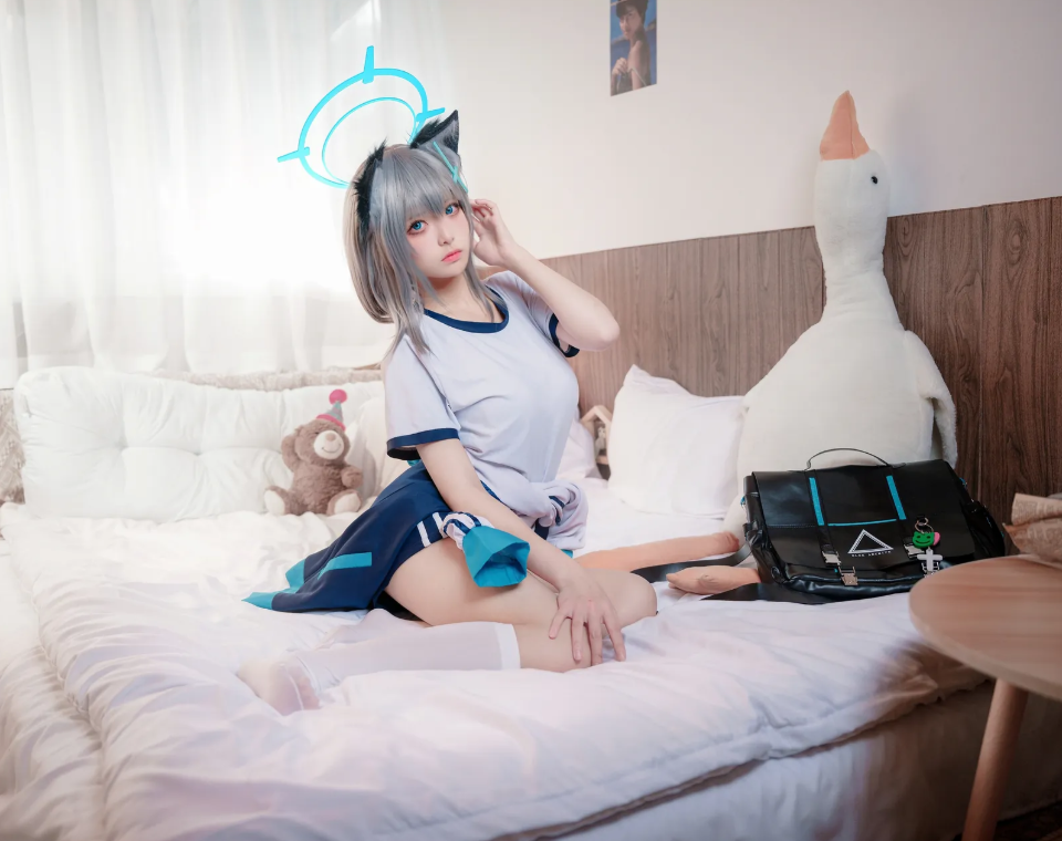 九柒喵 软萌 兽耳少女午后时光写真图包合集下载