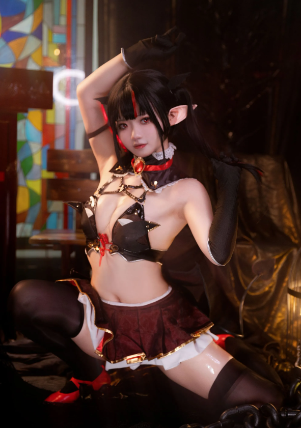 黑丝美腿福利魅惑伊喵君黑暗幻想写真图片以及视频合集下载