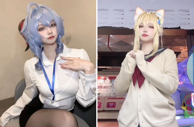 萝莉少女控微密圈可爱佐佐酱双面cos写真套图合集下载