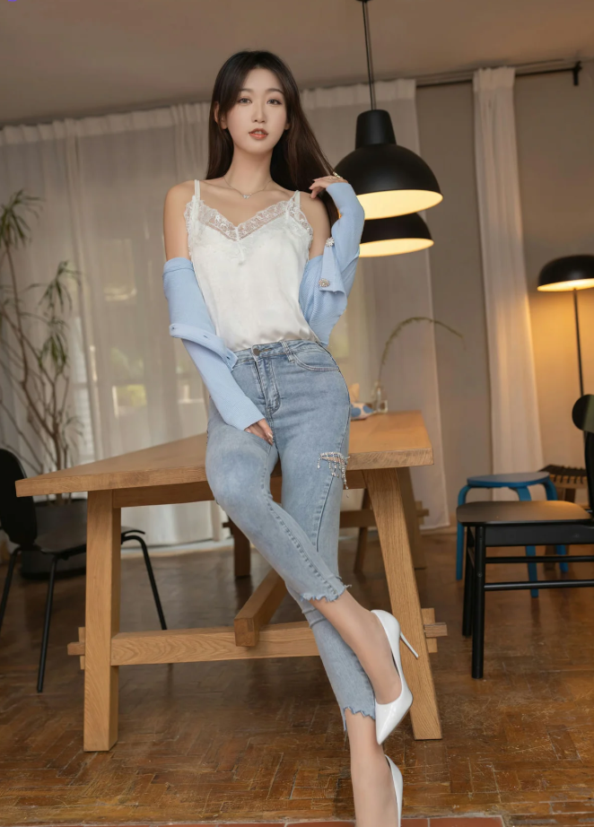 清新美腿福利 唐安琪秀人网写真套图合集下载