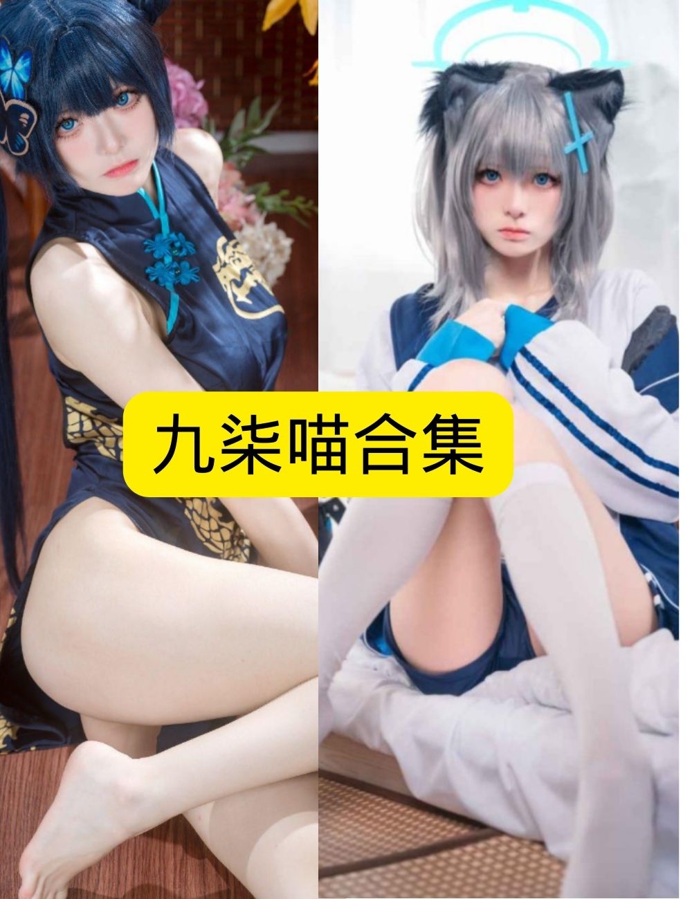 九柒喵 龙纹旗袍魅影写真图片以及视频资源合集