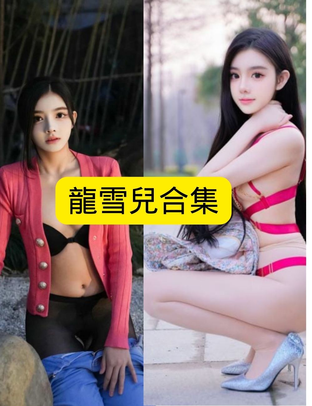 秀人网 龍雪兒 倾城 浦江夜色写真图片以及视频资源合集