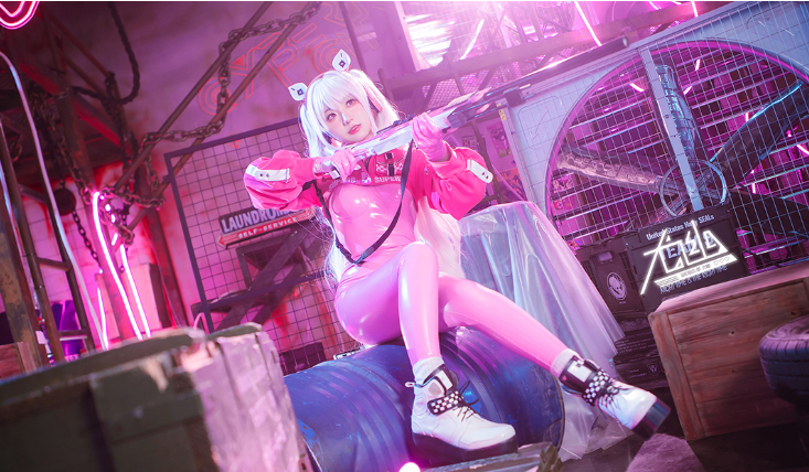 萝莉少女控尤幽 粉色未来战姬写真资源合集下载