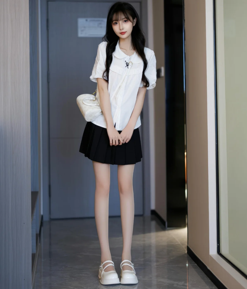 秀人网模特樱桃小阑子 清新校园风写真套图合集下载