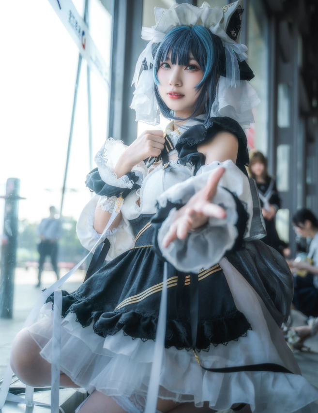 橙喵哥特猫娘街拍写真图包合集下载 橙喵哥特猫娘街拍写真图包合集下载