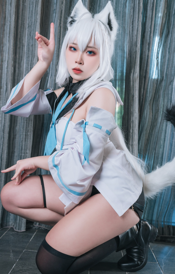 丝袜诱惑 梦幻浵卡浵卡tokar 兽耳少女Cosplay写真图包合集下载