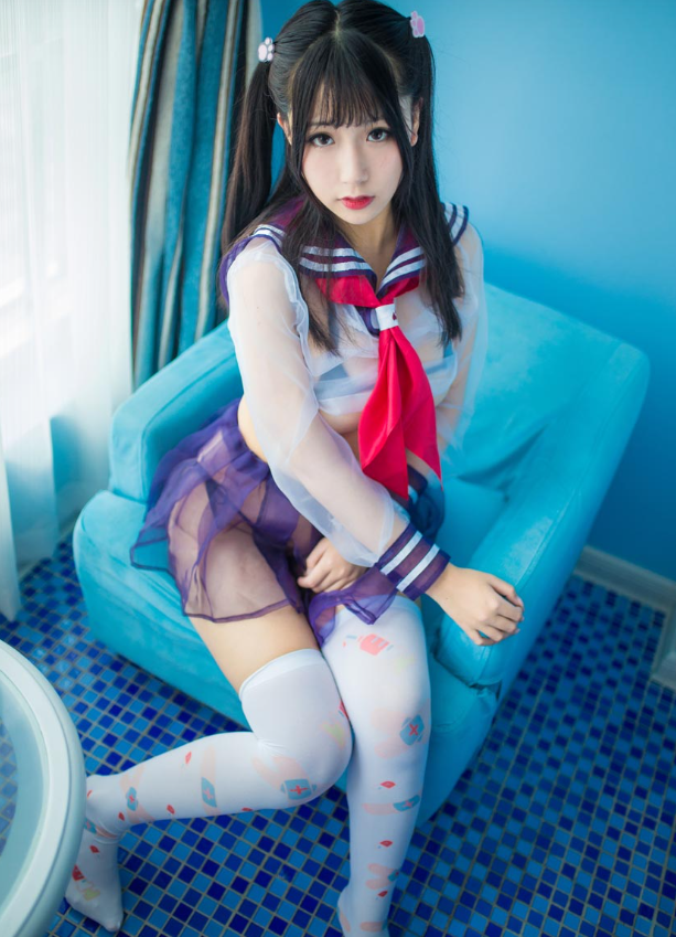 猫九酱x刀 甜美 洛丽塔风写真，梦幻少女的诱惑写真资源合集下载