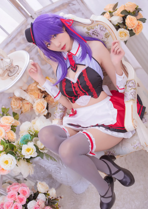 白易子教主 化身可爱女仆!紫色甜心的心动瞬间写真套图合集下载 白易子教主 化身可爱女仆!紫色甜心的心动瞬间写真套图合集下载