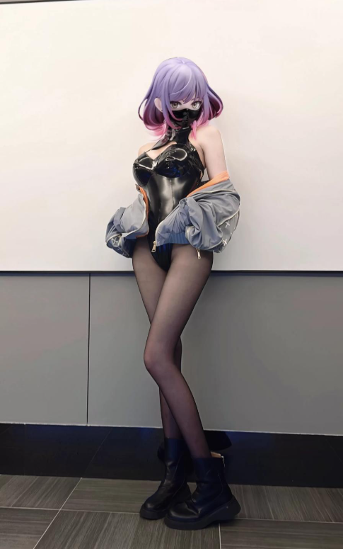 章鱼小童谣 赛博朋克面具魅影写真图片以及视频资源合集