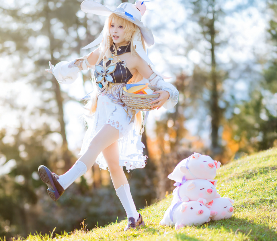 肃雨雨雨阳光精灵漫步Cosplay写真图片以及视频合集下载