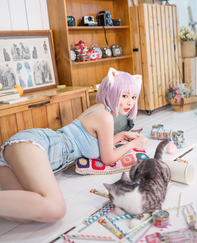 萝莉少女控 黑猫猫OvO写真图包合集下载