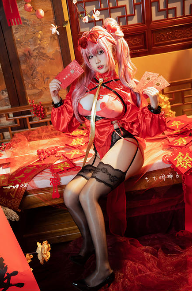 黑丝美腿福利 娇媚七七娜娜子新春国风旗袍诱惑写真图片以及视频合集