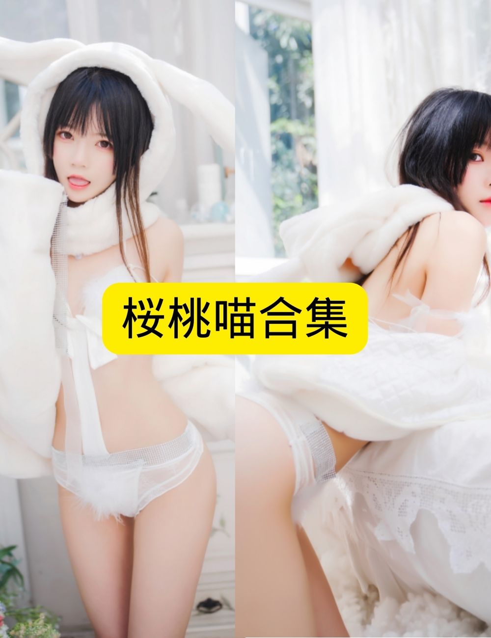 白丝萝莉控喵写真娇俏桜桃喵兔女郎写真图片以及视频合集下载