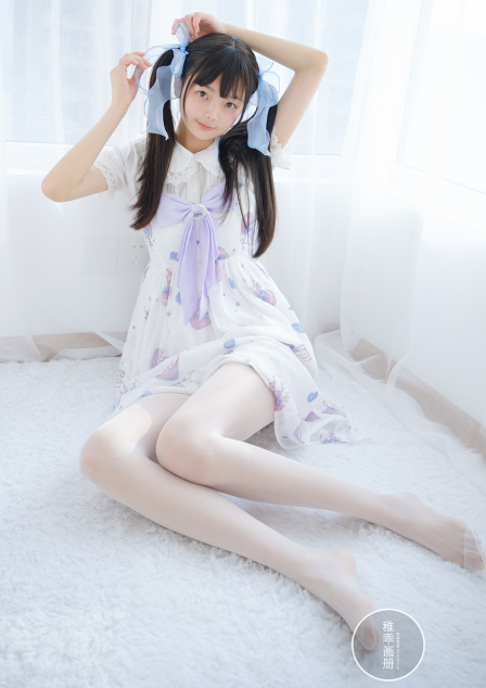 稚乖画册 赤西夜夜《Lolita》白丝双马尾梦幻甜美写真资源合集下载