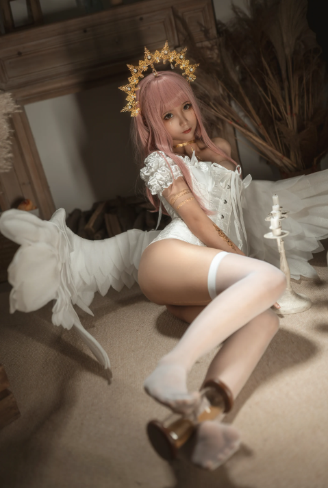 白丝美腿福利 圣洁蠢沫沫 - 真爱版 圣天使 梦幻天使诱惑写真套图合集下载