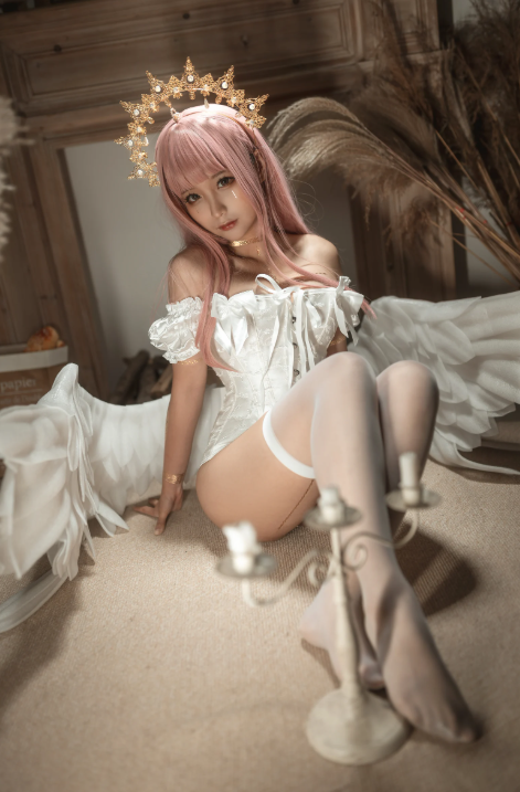 白丝美腿福利 圣洁蠢沫沫 - 真爱版 圣天使 梦幻天使诱惑写真套图合集下载