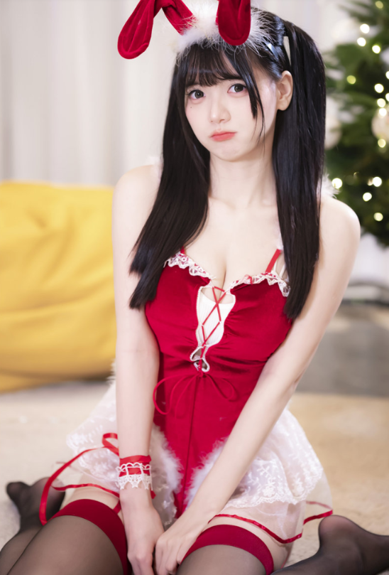 萝莉少女控 俏皮陆卿卿kyokyo圣诞兔女郎写真资源合集下载