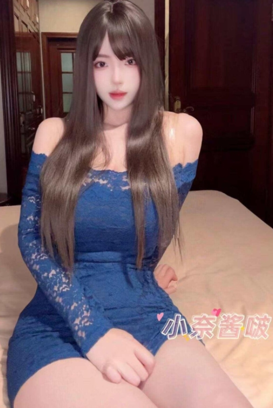 岛遇 抖音 小奈酱啵《蓝色妖姬》卧室蕾丝魅惑写真图片以及视频资源合集