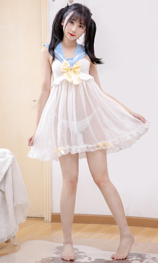 豪歌《生日水手服》双马尾娇俏写真资源合集下载